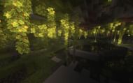 Lush Caves are some of the most beautiful Minecraft biomes (Image via Mojang)
